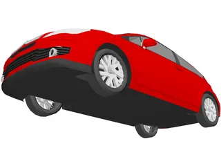 Citroen C4 2.0i VTR 3D Model