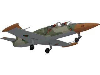 Aero L-39 Albatros Bangladesh Air Force 3D Model