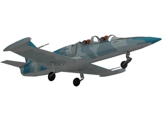 Aero L-39 Albatros Royal Thai 3D Model