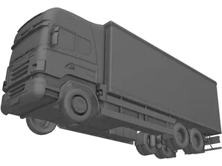 Scania Truck 3D Model