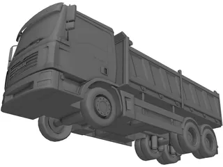 MAN T6L8.210 Truck 3D Model