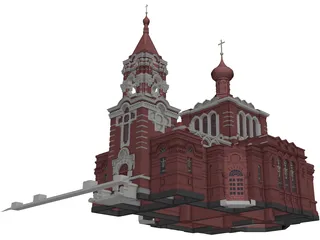 Church Russian 3D Model