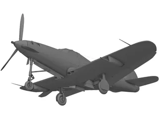 COBRA Airplane 3D Model