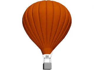 Air Sphere Balloon 3D Model
