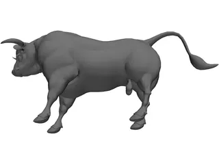 Bull 3D Model