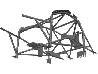 Car Roll Bar 3D Model