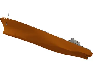 LNG Tanker 3D Model