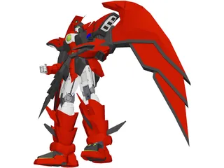 Oz-MS13 Gundam Epyon 3D Model