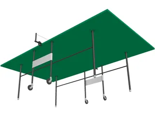 Pinpong Table 3D Model