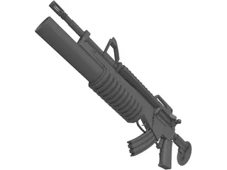 M4 3D Model