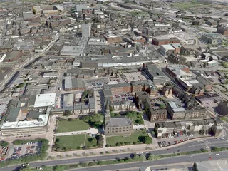 Wolverhampton City (UK) 3D Model