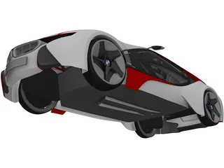 BMW Vision Efficient Dynamics Concept 3D Model