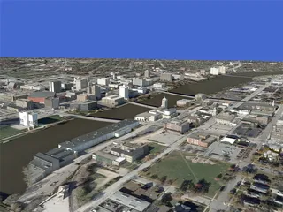 Rockford City 3D Model