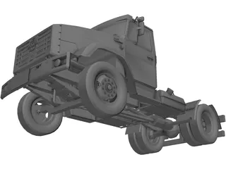 ZIL 4421 3D Model