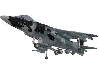 BAE AV-8A 3D Model