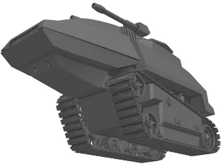 Cobra Tank 3D Model