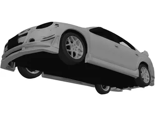 Dodge Neon SRT4 3D Model