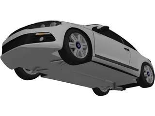 Volkswagen Scirocco (2008) 3D Model
