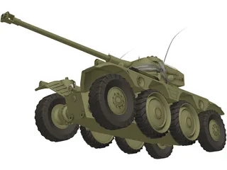 969C Tank 3D Model