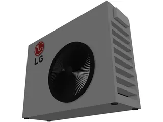 Air Conditioner LG Ext 3D Model