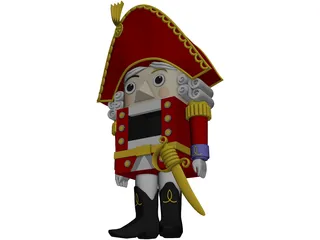 Nutcracker 3D Model