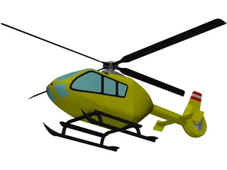 Eurocopter EC-135 3D Model