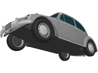 Volkswagen Beetle 3D Model