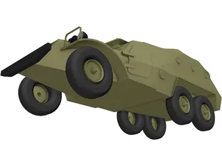BTR 152 3D Model