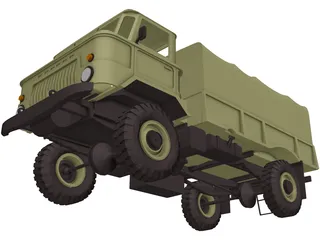 GAZ 66 3D Model