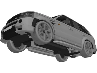 Range Rover Sport Kahn Tuning (2010) 3D Model