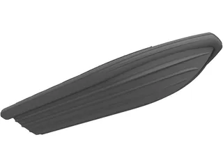 Rib Boat 10 Meter 3D Model