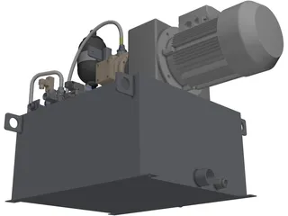 Hydraulic System 3D Model