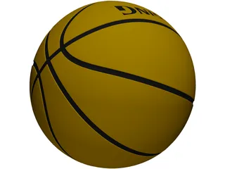 Spalding Basketball 3D Model
