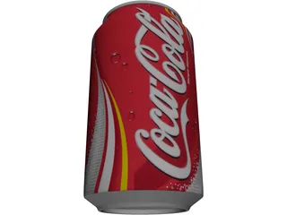 Coca Cola Coke Can 3D Model