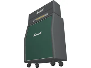 Marshall  Guitar Amp 3D Model