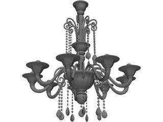 Barovier Toso Erfud 3D Model