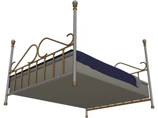 Bed 3D Model