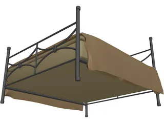 Bed 3D Model