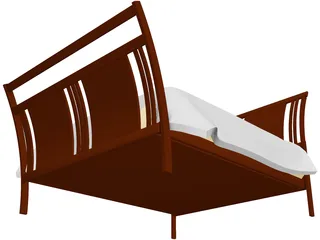 Bed 3D Model