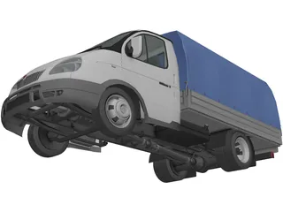 GAZ 3302 3D Model