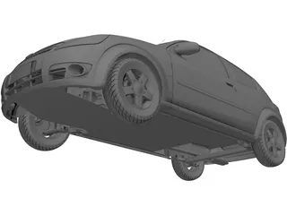 Ford Ka (2008) 3D Model
