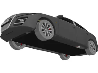 Audi A6 Concept (2010) 3D Model