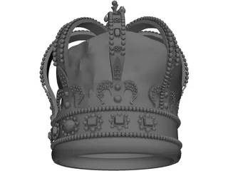 Russian Crown 3D Model