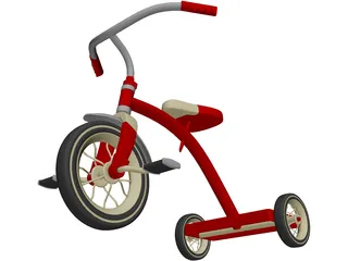 Tricycle 3D Model