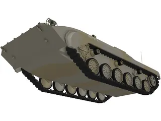 BMP-1 Russia 3D Model