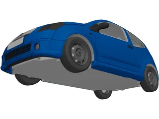 Citroen C2 3D Model