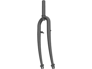 Bicycle Front Fork 3D Model