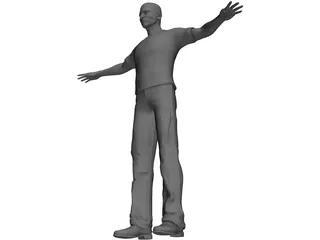 Man 3D Model