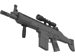 Scar-H 3D Model