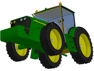 John Deere 7920 Tractor 3D Model